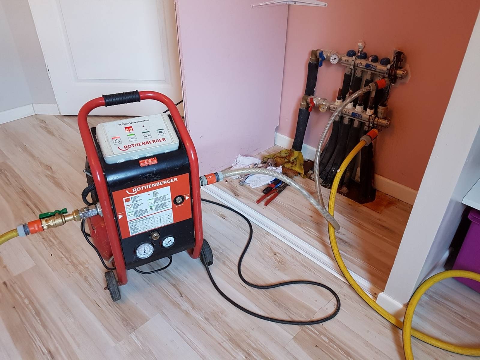 Göztepe Demirdöküm Hermetik Şofben Petek Temizliği